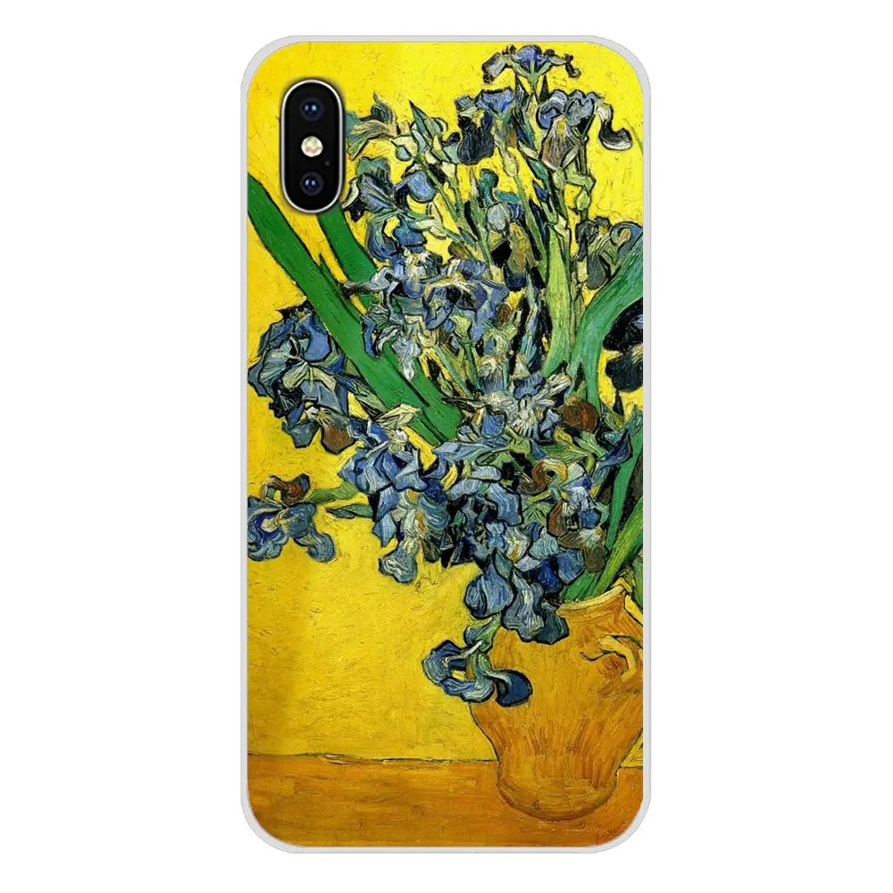 Прозрачный чехол из ТПУ с рисунком Ван Гога для LG G3 G4 Mini G5 G6 G7 Q6 Q7 Q8 Q9 V10 V20 V30 X Power 2 3 K10