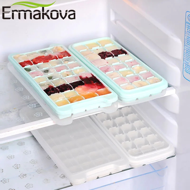 ERMAKOVA силиконовая форма для льда поднос кубика квадратный Форма кубик DIY