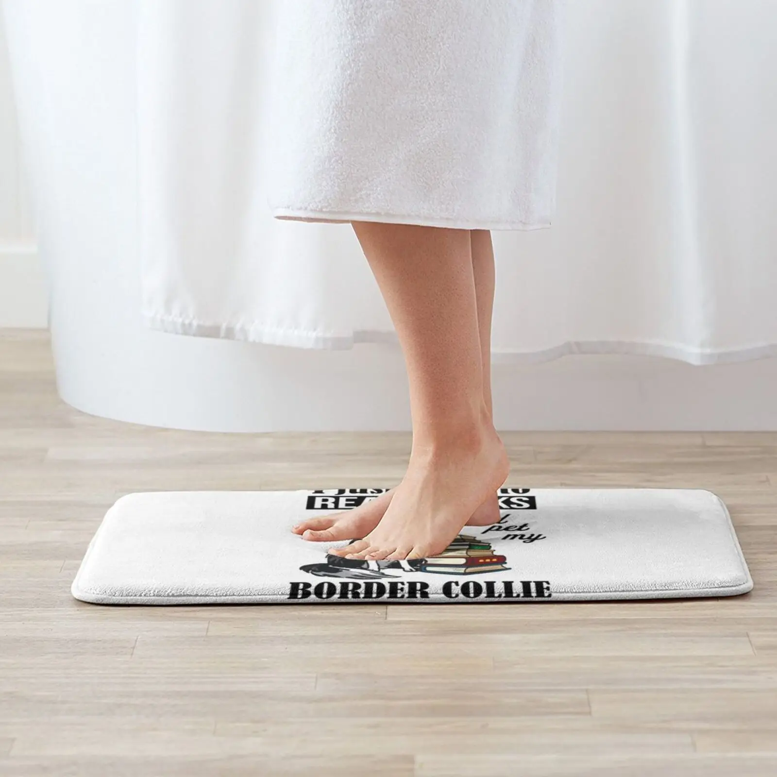 Border Collie Коврик для пола противоскользящий коврик для ковра Ковры для пола Спальня Мама Папа.