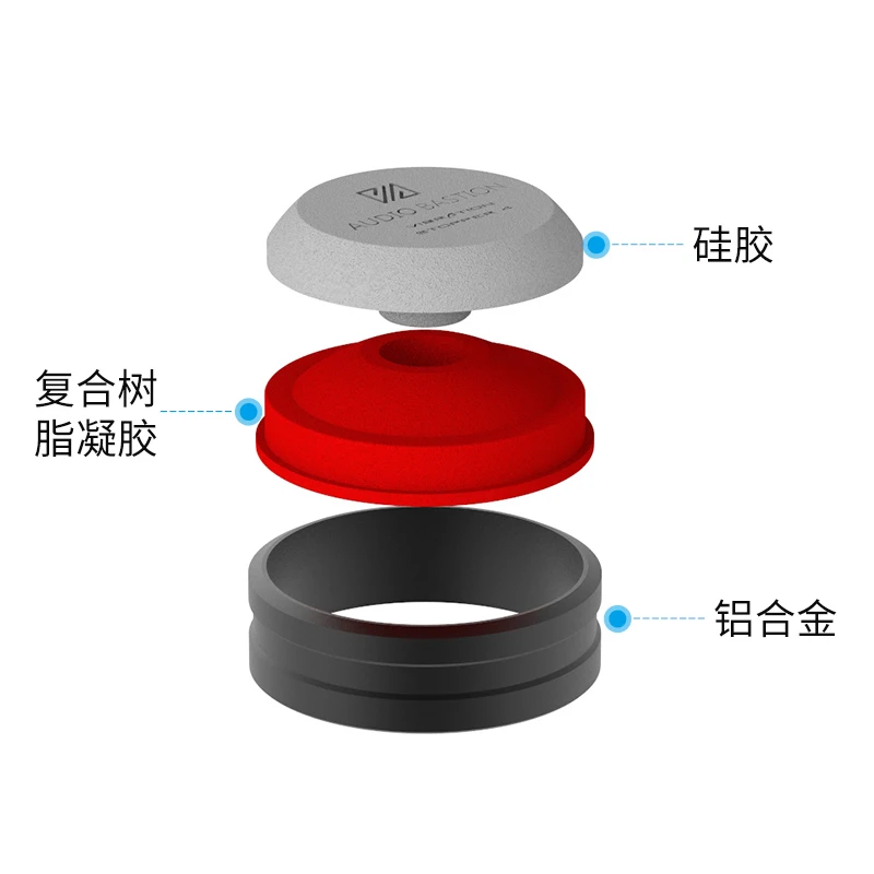 Подушка для динамика силиконовая подушка ног амортизирующая с сабвуфером