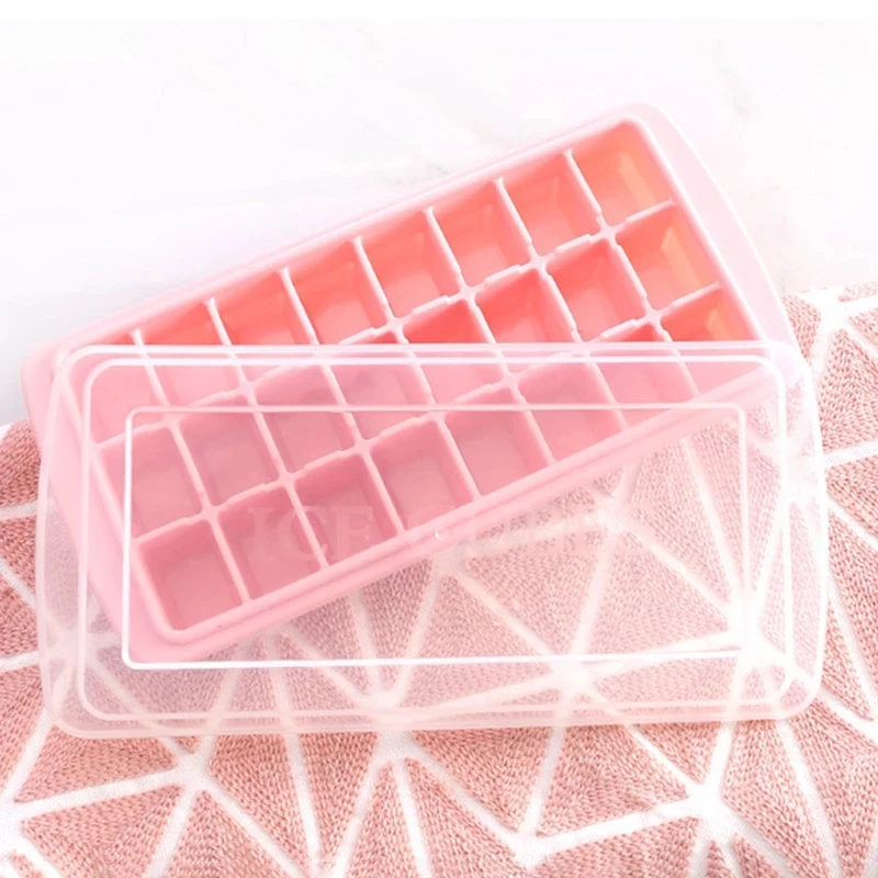 

New 24 Grids Home Made DIY Ice Cube Tray Maker Mold Soft Silicon Ice Cube Mold For Whisky BPA Free ,Bar Accessories
