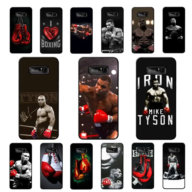 

YNDFCNB Mike Tyson Boxer Phone Case for Samsung Note 5 7 8 9 10 20 pro plus lite ultra A21 12 02