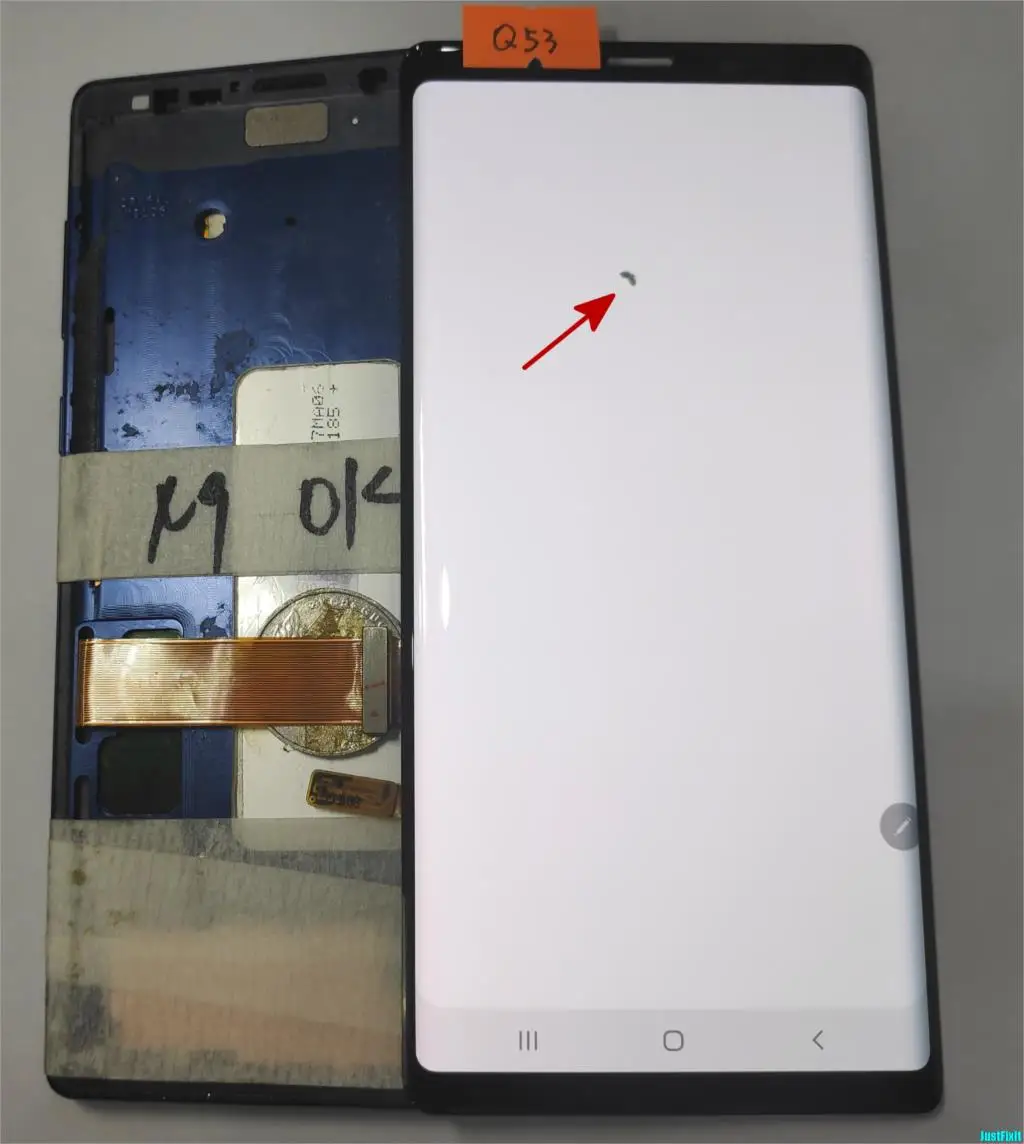 Для samsung Galaxy Note 9 ЖК-дисплей кодирующий преобразователь сенсорного экрана в сборе N960 N960F N960D N960DS ЖК-дисплей с дефектом - Цвет: Q53