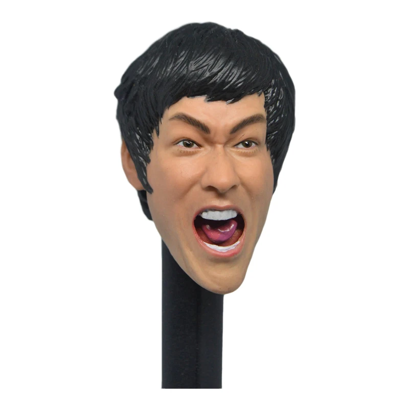 1/6 голова Брюса Ли Лепка для горячих игрушек Enterbay Мужская фигурка тело a|Игровые