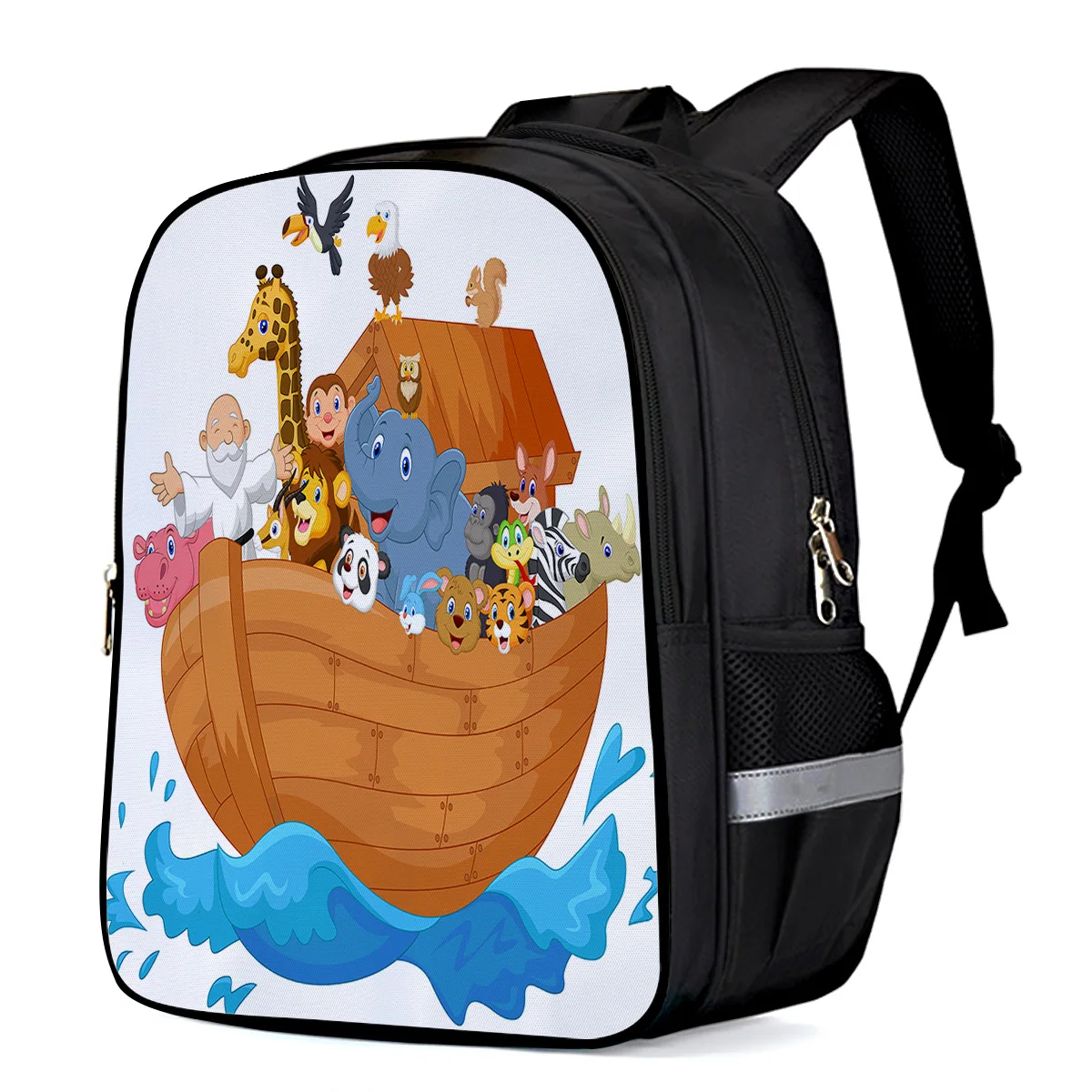 Noah'S Ark мультяшная лодка животные внутренняя рама рюкзаки повседневные Рюкзаки