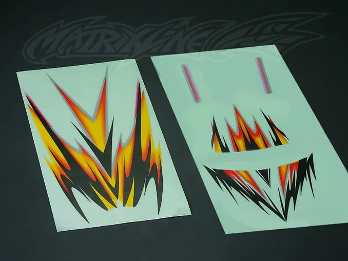 Mazda decal 4 1/10 RC автомобиль прозрачное тело 190 мм NNissan S13 S15 GTR34 35 180SX RX8 RX7 дрейф местности - Цвет: Mazda decal 4