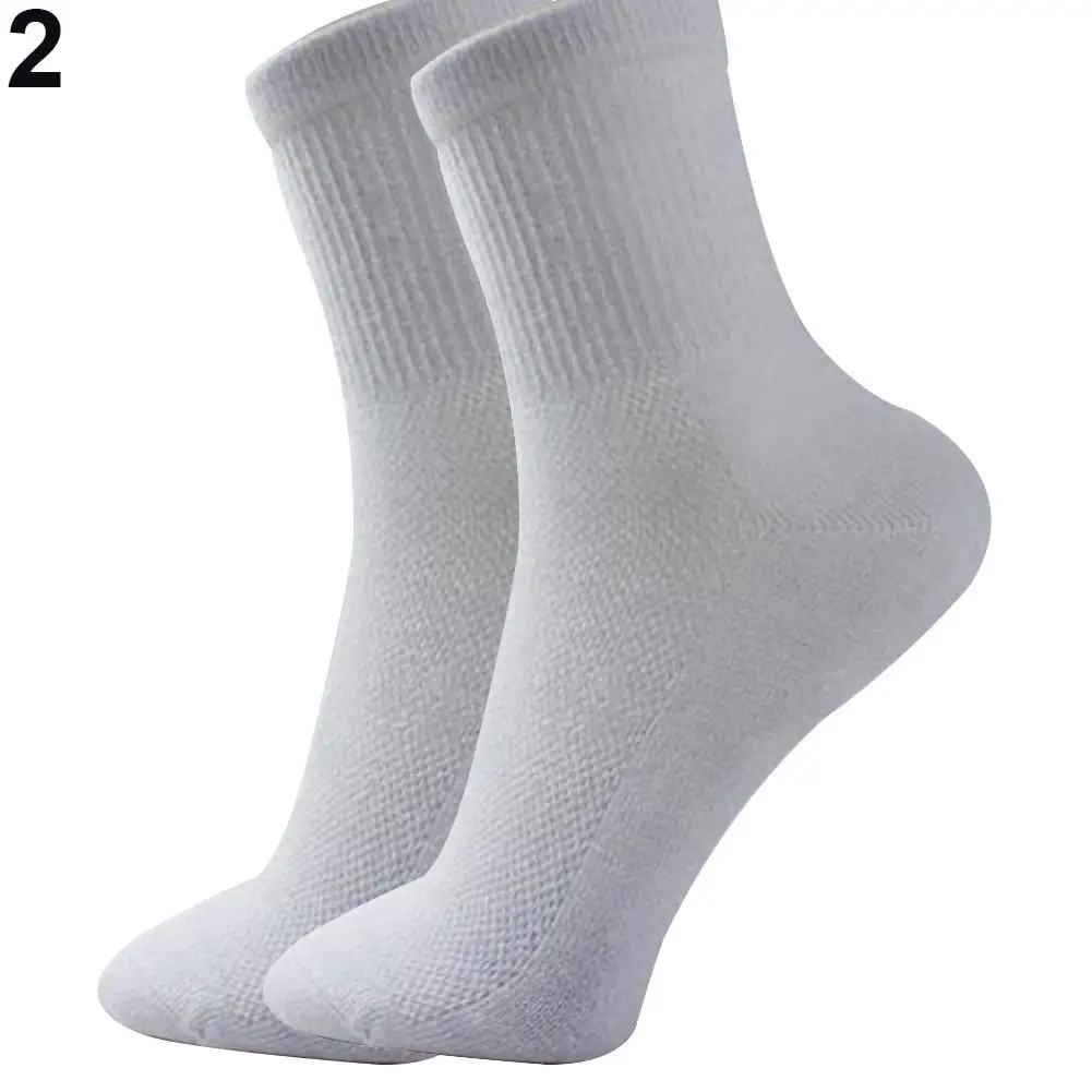 Men's 1 Pair Summer Mesh Soft Cotton Blend Socks Athletic Sport Gym Casual | Мужская одежда