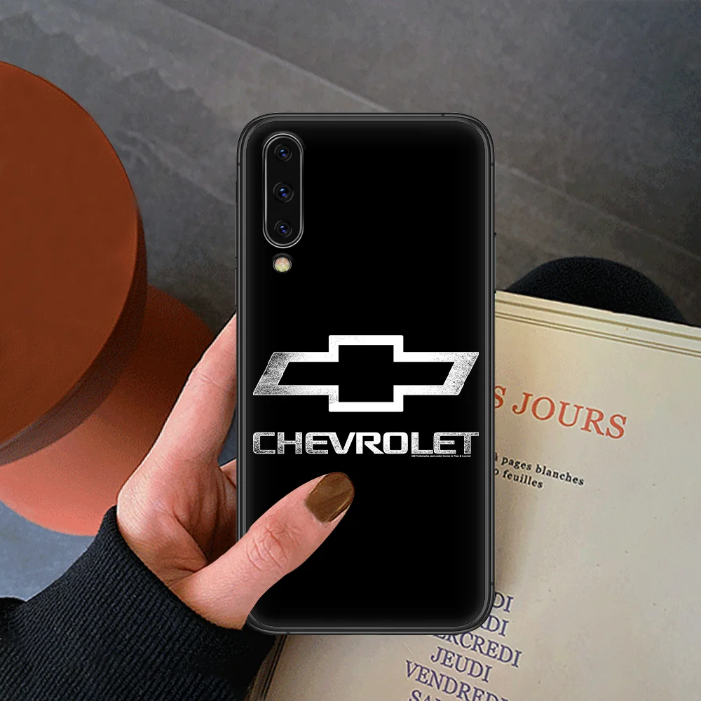 

Corvette Chevrolet Car Phone Case For Samsung Galaxy A 3 5 7 8 10 20 20E 21S 30 30S 40 50 51 70 71 black Bumper Silicone Coque