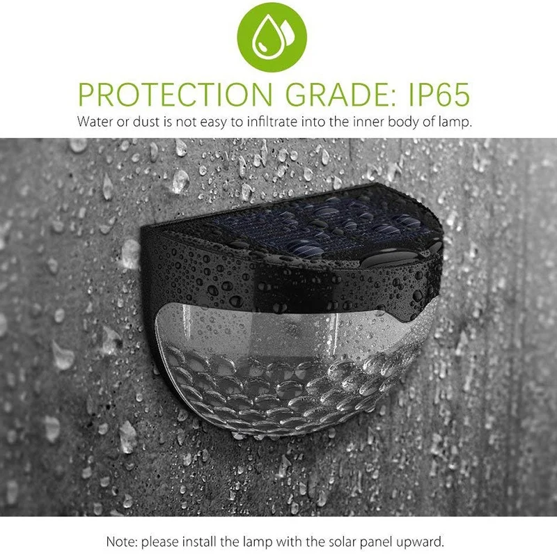 Hot Solar Fence Lights Decorative LED Garden Waterproof Wireless Outdoor for Patio Y | Лампы и освещение