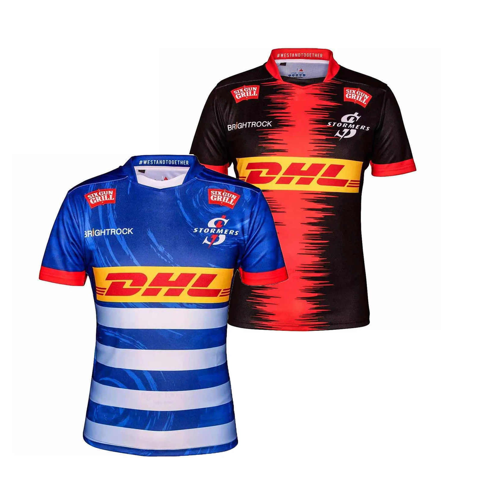 

2021 Western Cape Stomers Home/Away Rugby JERSEY Sport Shirt S-5XL