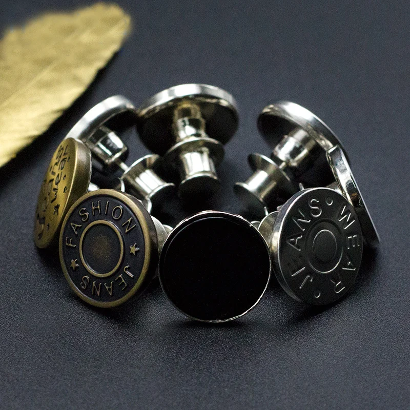 Джинсовая куртка ручной работы 1 шт. без шитья на пуговицах с металлическим