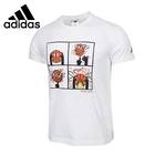 Мужские Оригинальные футболки Adidas ADI SICK BALL, спортивная одежда с коротким рукавом