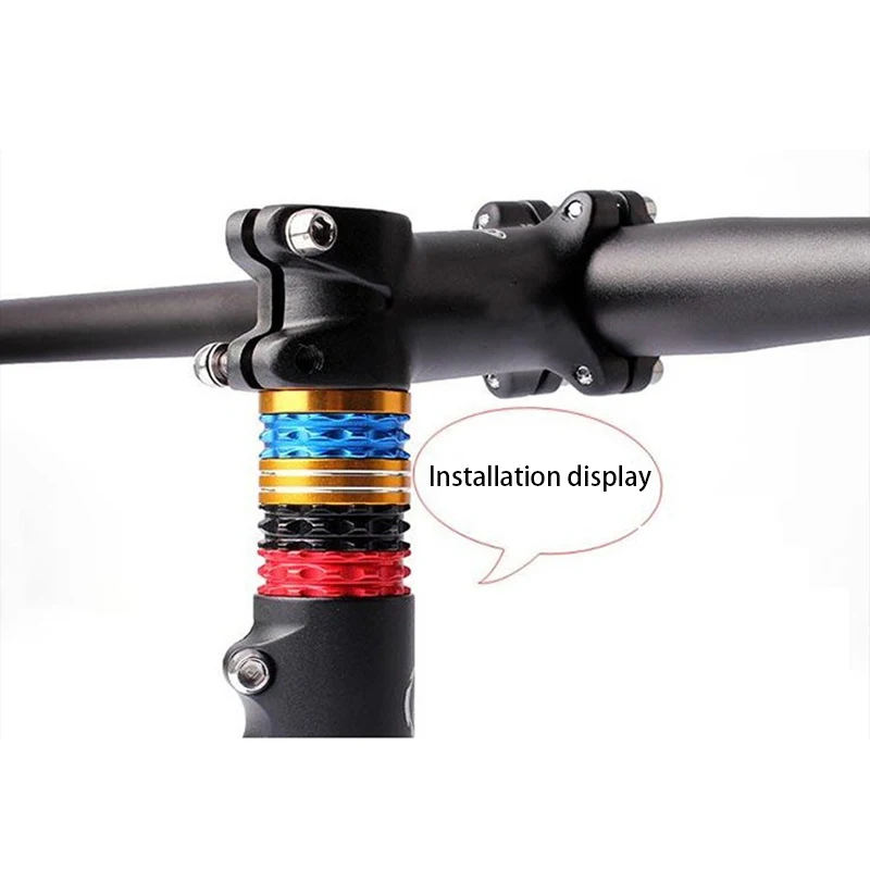 Прокладка для велосипедной вилки из алюминиевого сплава 5/10/15/20 мм 4 шт. | Спорт и