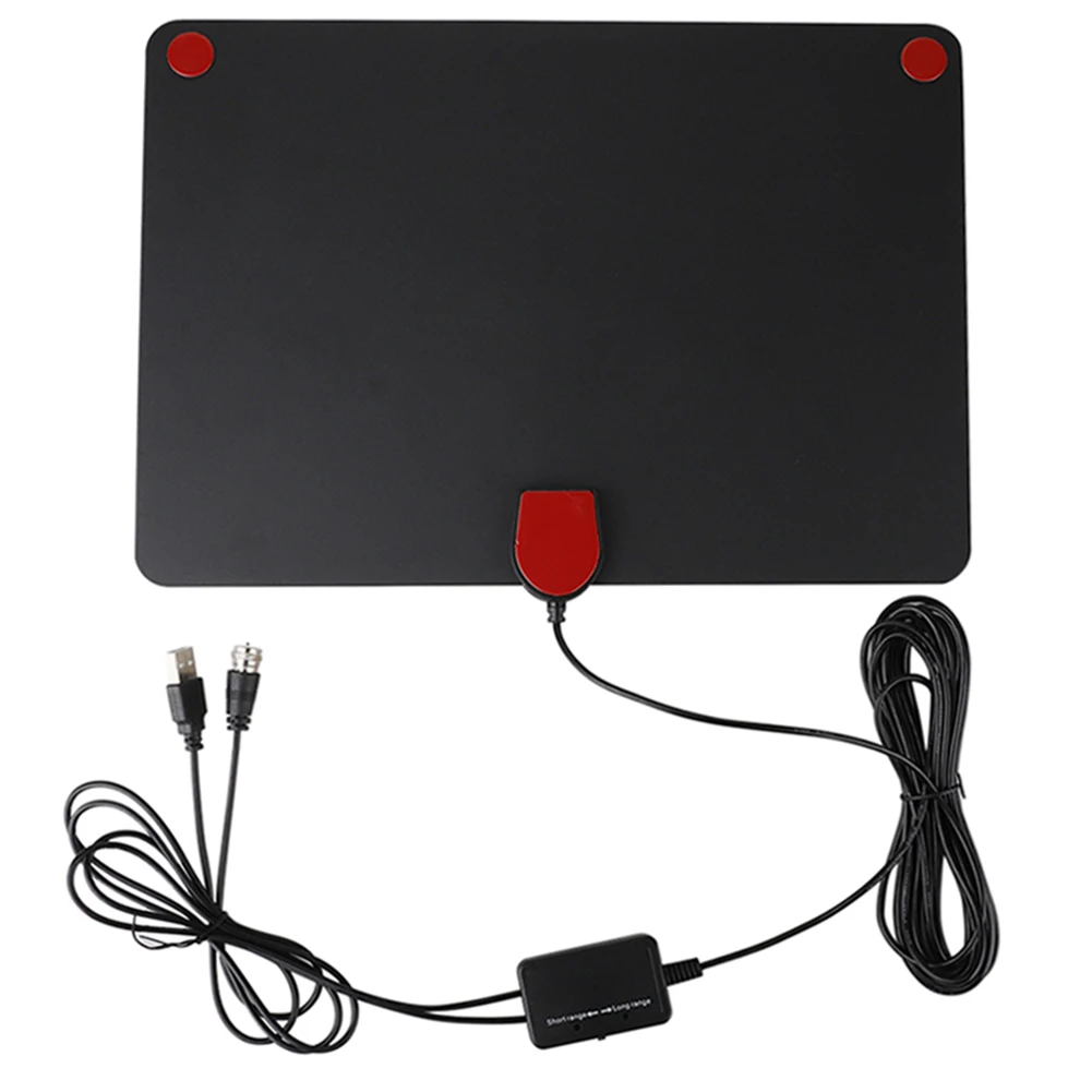 Диапазон 120 миль с усилителем сигнала усилитель антенна для цифрового ТВ