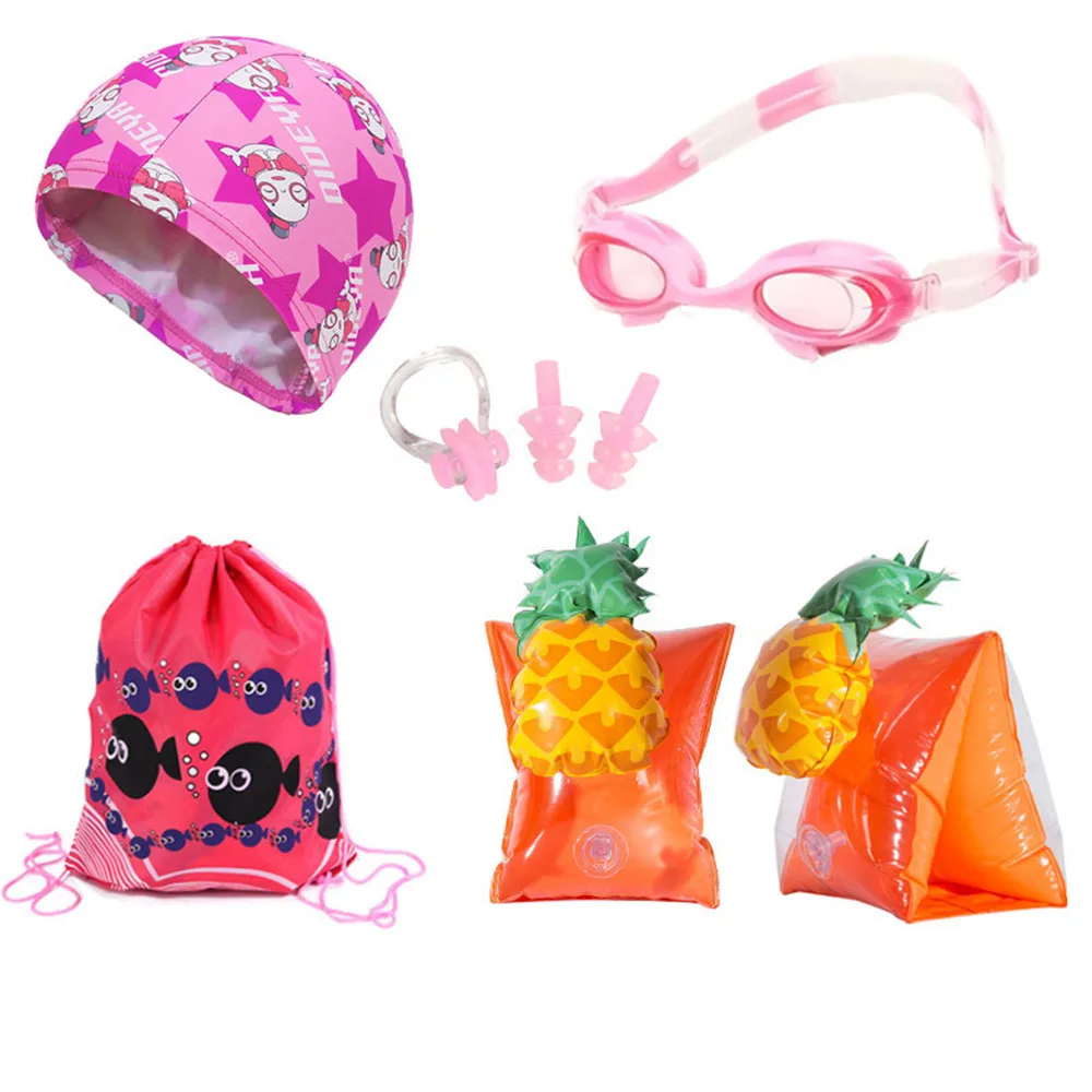 

Beginner Children's Swimming Equipment Swimming Arm Circle Swimming Goggles Prevent Drowning Airbag Float Swimming Sleeve Y274