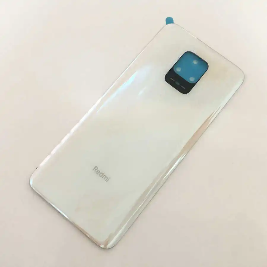 

100% Original For Xiaomi Redmi Note 9S / Note 9 Pro Max Battery Cover Door Rear Glass Housing Case Back Battery Cover Replace