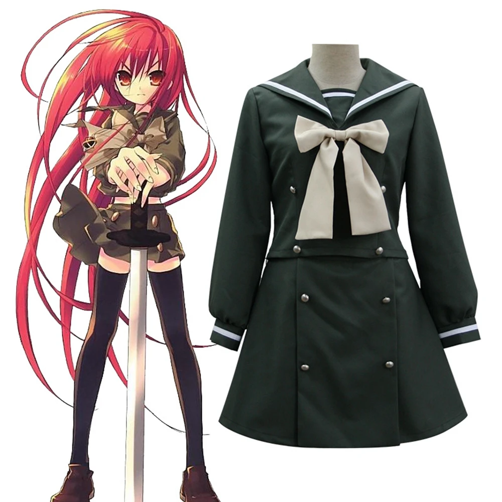 

Unisex Anime Cos Shakugan no Shana Cosplay Costumes Dress Sailor suit