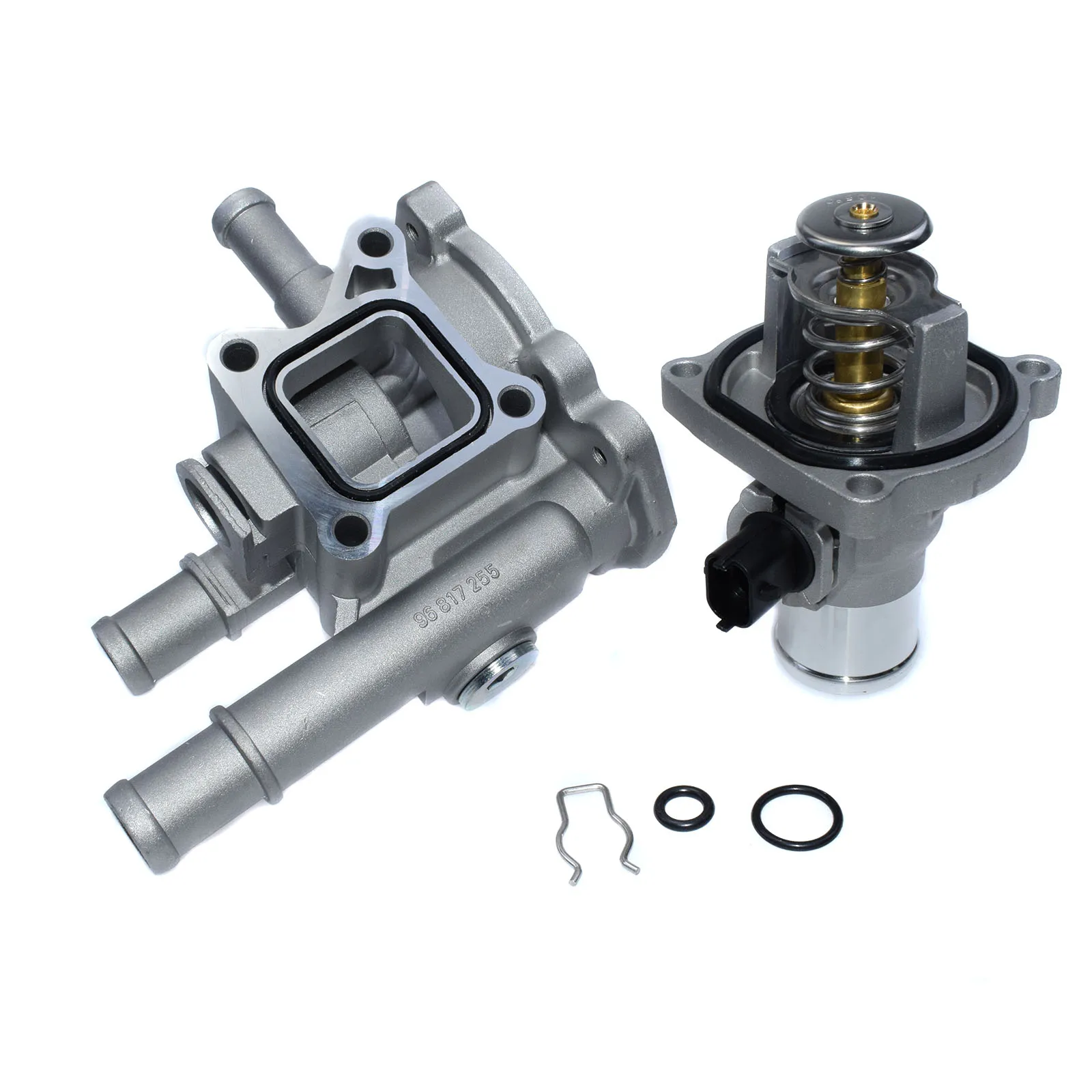 Термостат охлаждающей жидкости + Крышка корпуса для Chevrolet Opel Alfa Romeo Vauxhall Pontiac OE: