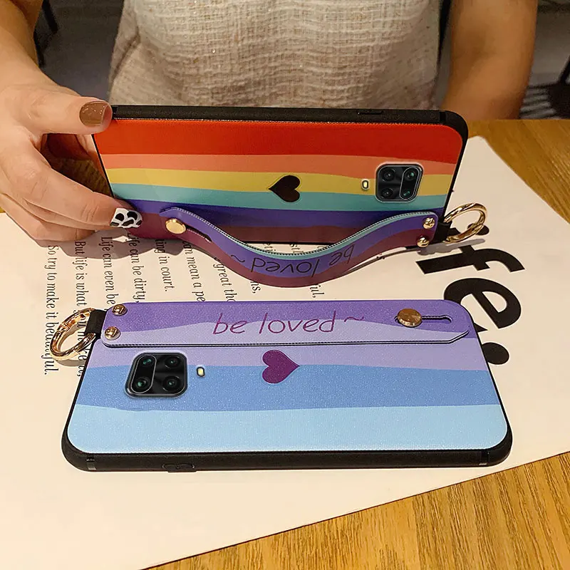 Чехол SoCouple с ремешком на запястье для Redmi Note 9 Pro 10 7 8 9S 10X чехол Xiaomi poco X3 A3 Lite 9t
