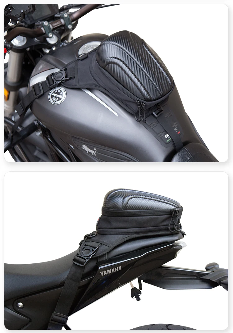 Hard Shell Motorcycle Tank Bag Racing Leg Bag Riding Waist Pack Top Case Motocross Riding