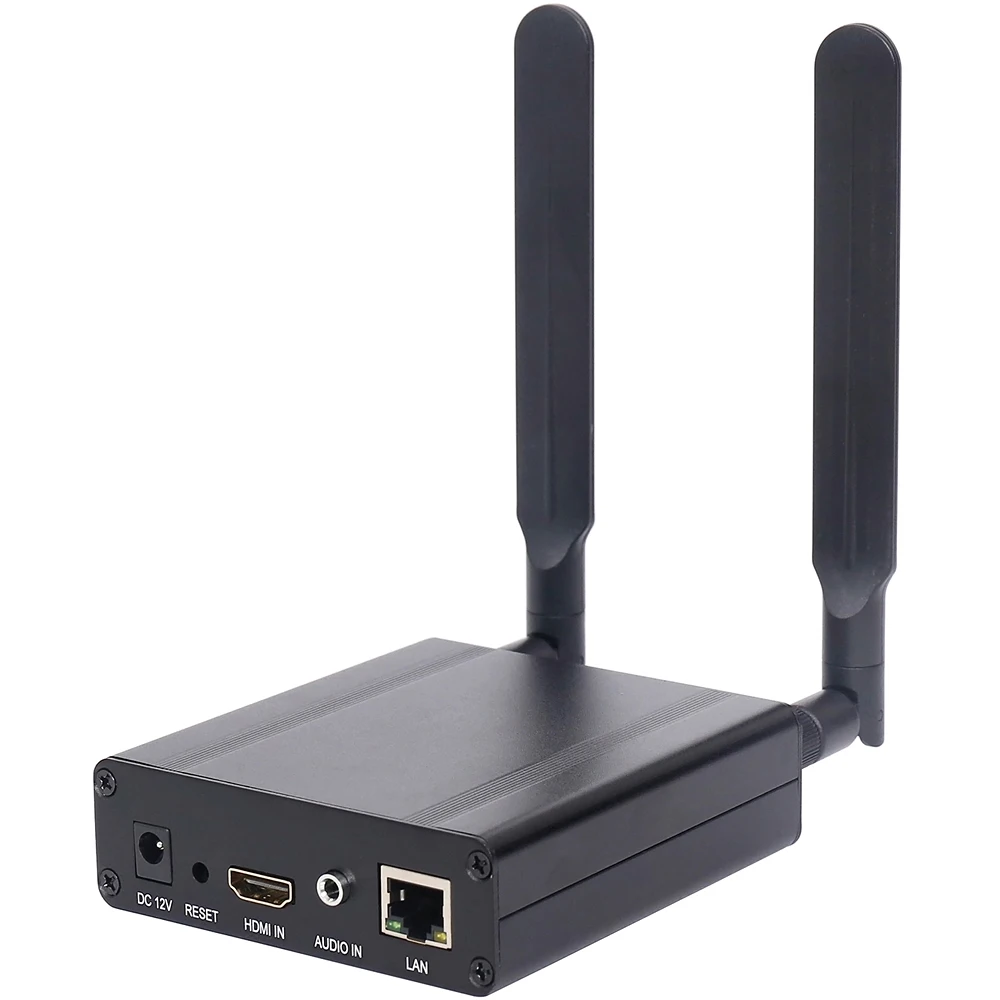 MPEG4 H.264 WI FI HDMI к IP видео передатчик HEVC H.265 потоковая трансляция в прямом эфире H264 H265