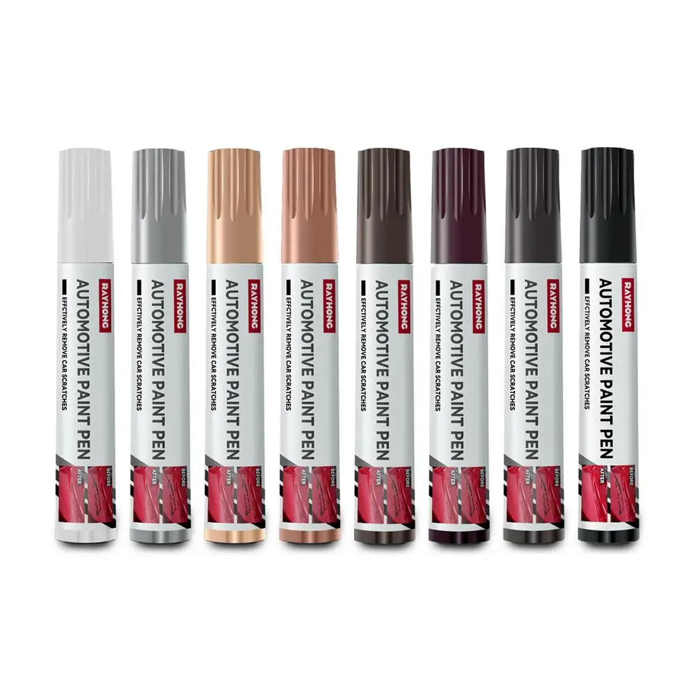 

8PCS Car Paint Repair Pen Graffiti Markers Portable Multi-function Scratches Painting Marker Pen for Cars Tools Accessories