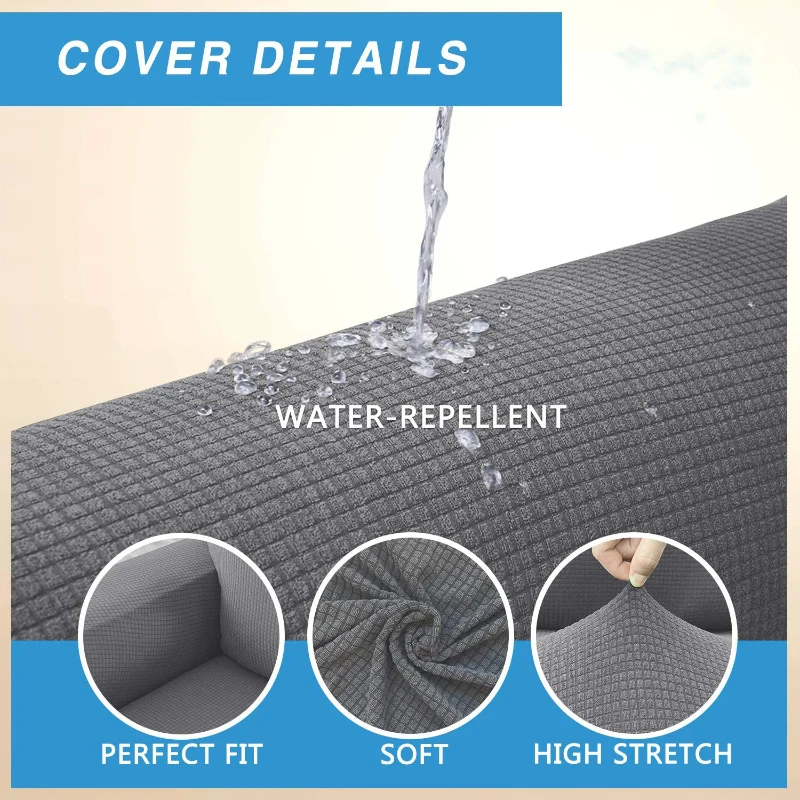 waterproof 4 piece stretch recliner covers recliner chair covers for leather and cloth living room recliner chair slipcovers free global shipping