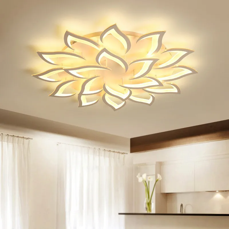 

rustic flush mount ceiling lights k9 crystal ceiling lights Living Room AC85-265V ceiling lamp home decoration