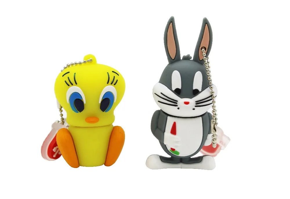 Надпись ME мультфильм 64 Гб Милая ворона редис кролик утка лев кошка USB флэш-накопитель 4 ГБ 8 ГБ 16 ГБ 32 ГБ Флешка USB 2,0 Usb