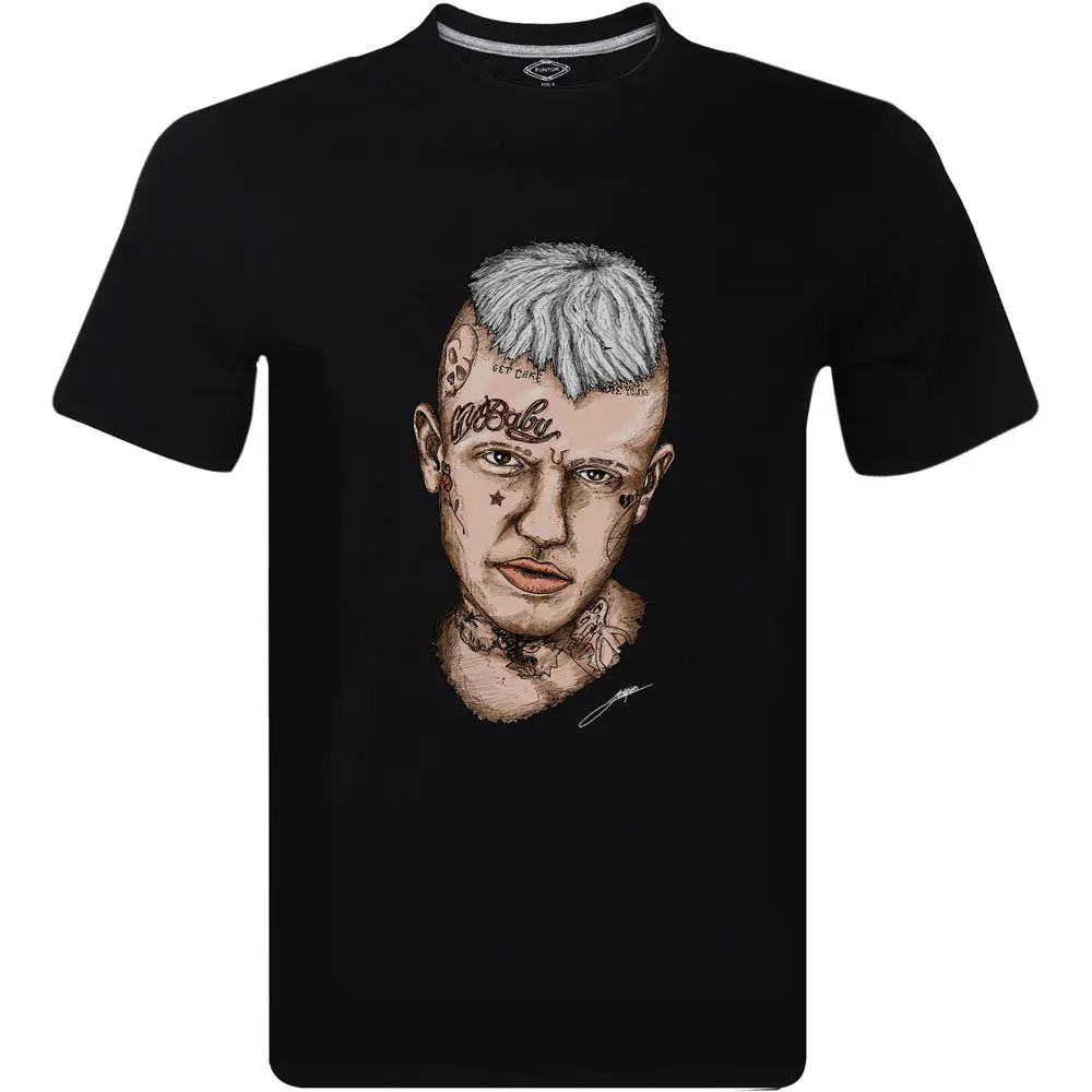 В памяти Rip Lil открытым Cry Baby 1996-2017 в стиле хип-хоп и рэп футболки для детей модная
