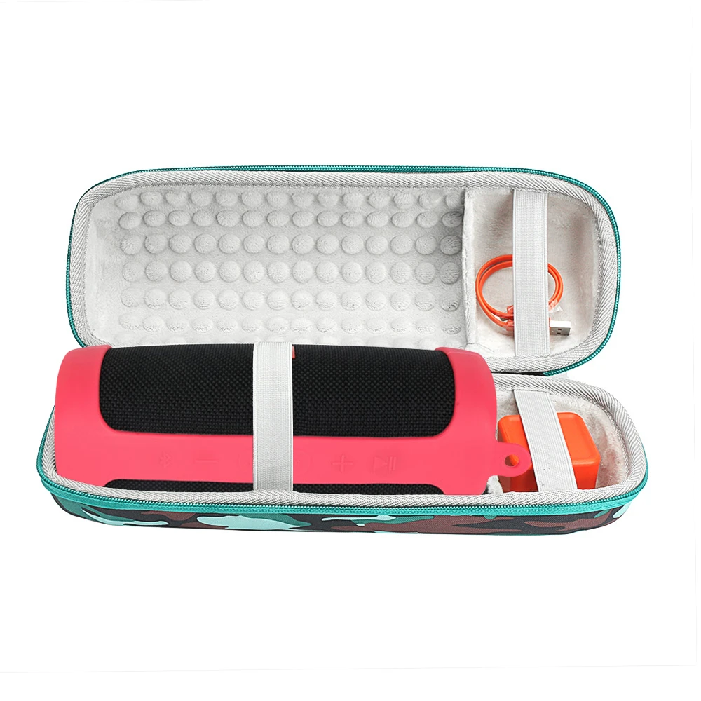 2 в 1 Жесткий EVA чехол для хранения на молнии + Мягкий силиконовый JBL Charge 4 Bluetooth