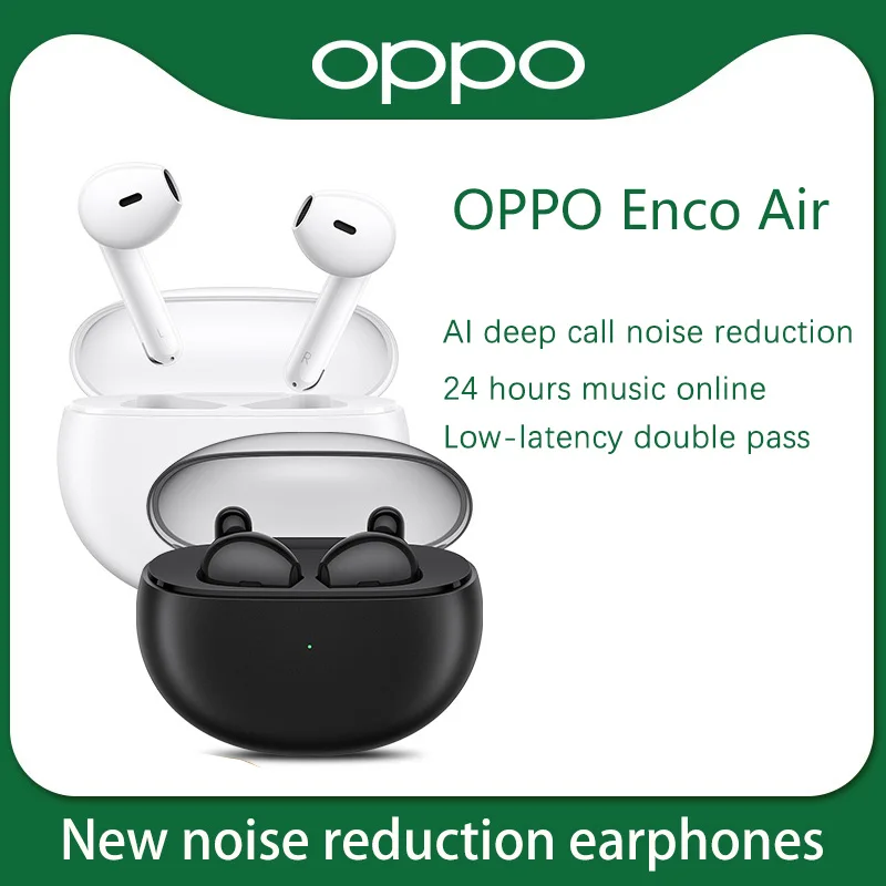 

OPPO Enco Air true wireless semi-in-ear bluetooth headset call noise reduction long battery life original authentic headset