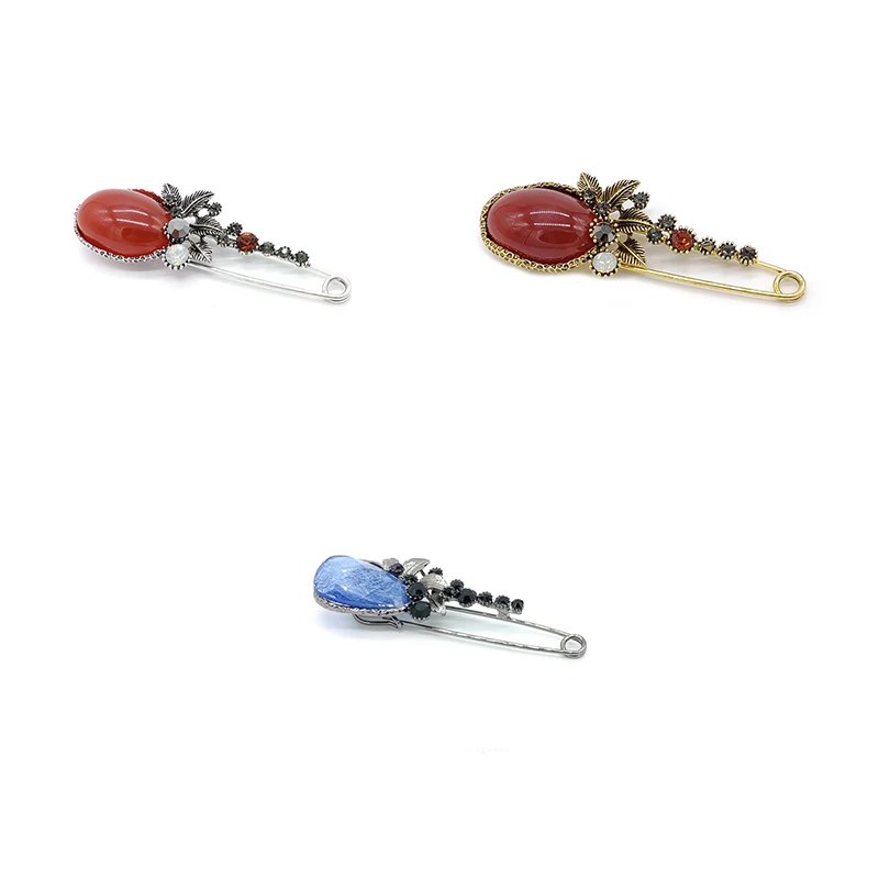 PD брошь модное высококлассное ретро камень с камнем высокое качество изысканная