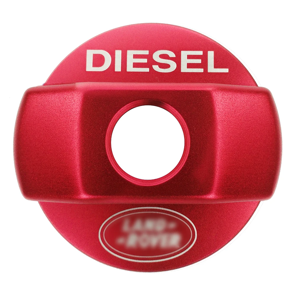 Red/Blue Fuel Tank Cap Trim Sticker For Land Rover Defender 110 Landrover 90 2016 Car Accessories New Arriavls | Автомобили и