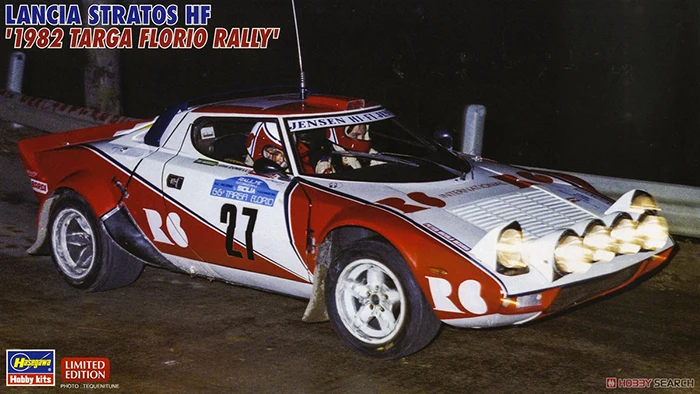 

Hasegawa пластиковая сборка модель автомобиля масштаб 1/24 Lancia Stratos HF 1982 Targa Florio коллекция для взрослых Набор для сборки 20361