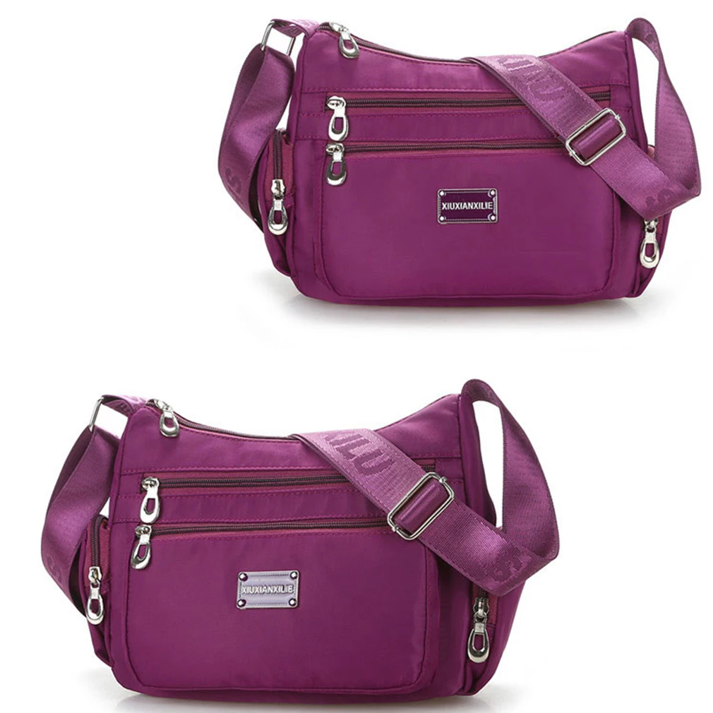 

Women Handbag Multi-Functional Bag Women's Shoulder Bag High Quality Durable Waterproof Light Nylon Fabric Messenger Bag Female