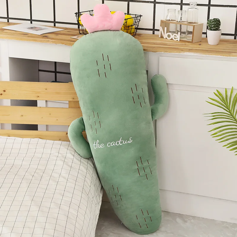 cactus Имитация растений плюшевые игрушки чучела кактус клубника морковь Кукуруза ананас мягкий прекрасный подарок для девочки подарок еда плюшевые подушки - Цвет: cactus