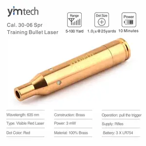 Лазерный тренажер, Калибр 30-06 Spr, 25-06 Spr 270Win, тренировочный лазер, тактическая красная точка область отверстия