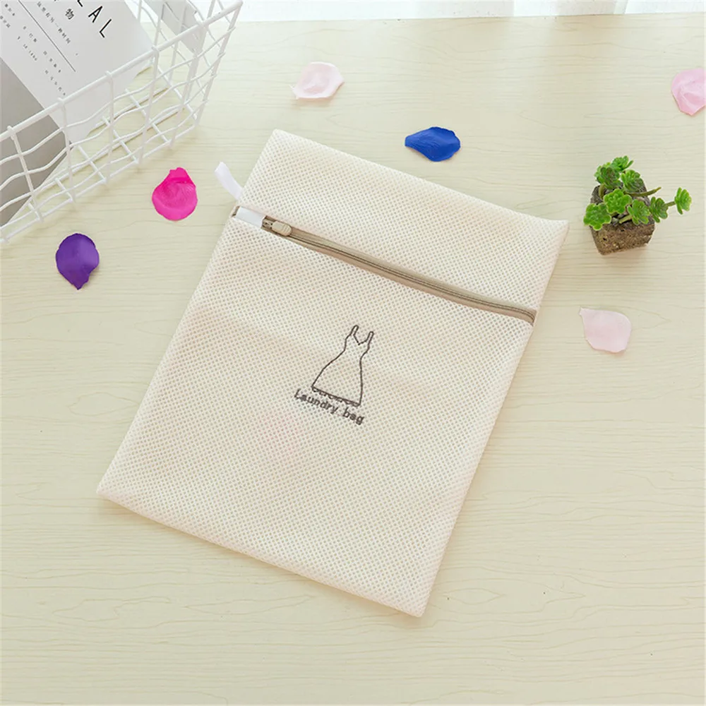 Сетчатый мешок для стирки дорожный органайзер хранения мешки одежды чулочно