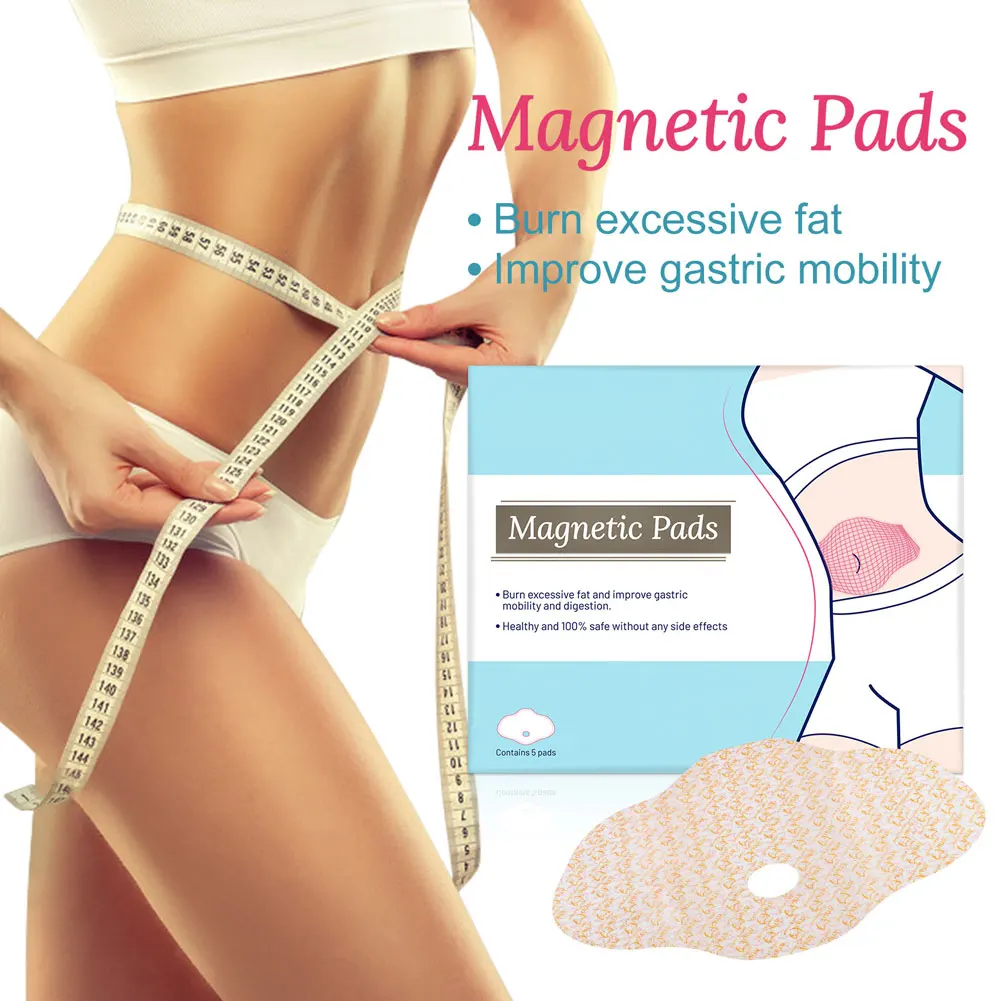 

5pcs/pack Belly Slim Patch Abdomen Slimming Fat Burning Navel Stick Weight Loss Slimer Tool Wonder Hot Quick Slimming Patch