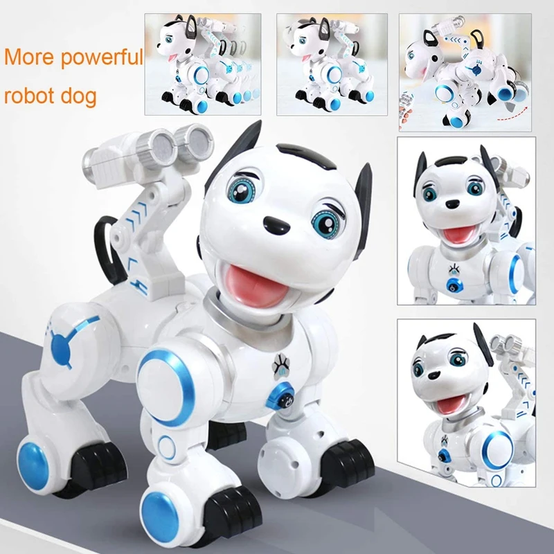 

Remote Control Robotic Dog Pets ligent Walking Dancing Robot Puppy Toys Electronic Animal Pets with Light and Sound