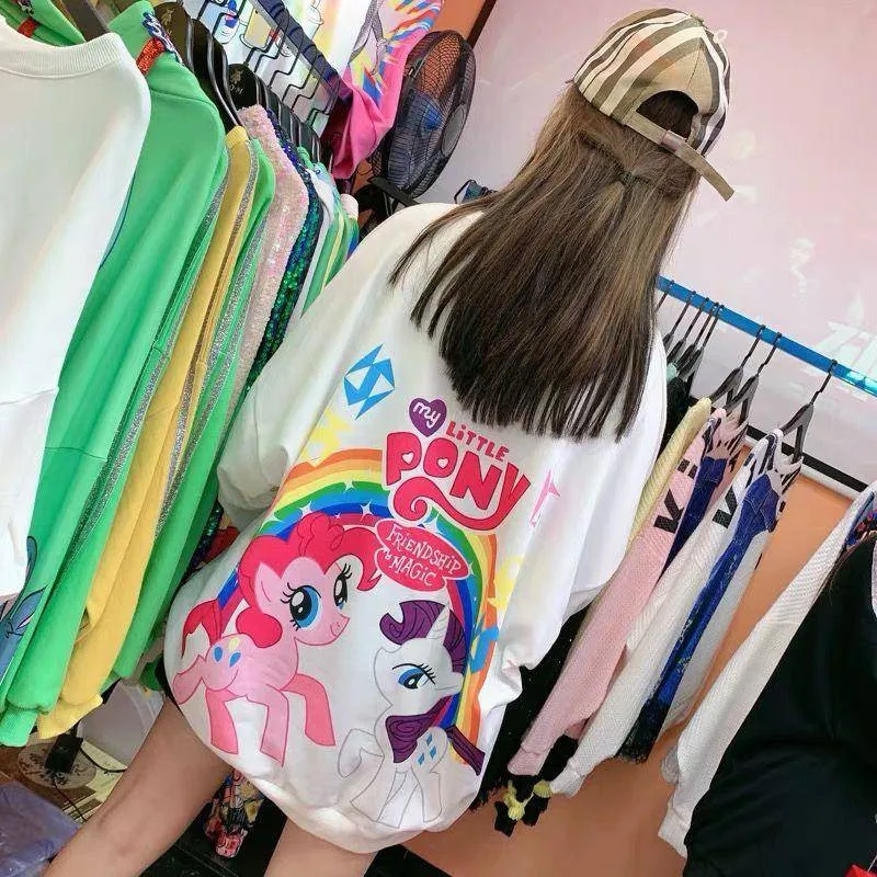 Аниме толстовки женские Kawaii девушки милые женские пуловеры, топы Свободные Мультяшные японские худи женские осенние свободные зеленые толстовки