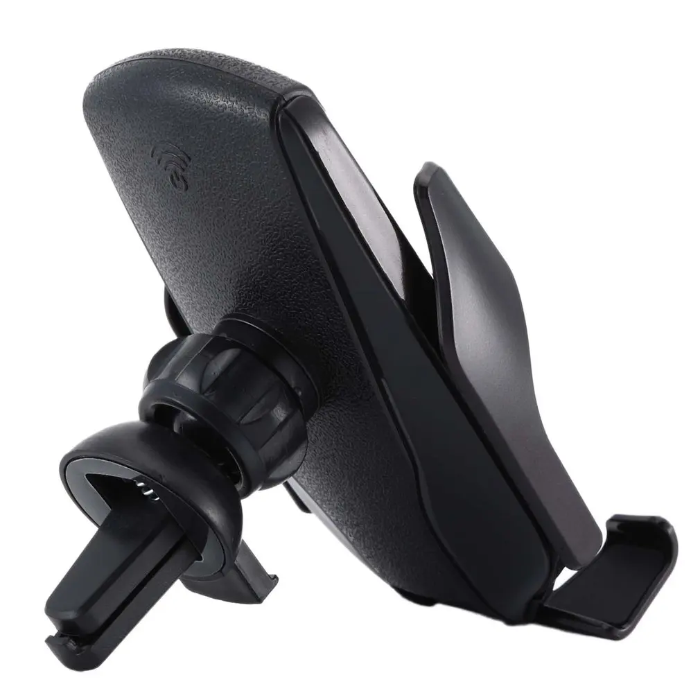 

Wireless Car Charger 2 In 1 Qi Quick Charge Automatic Clamping Auto Vent Bracket Cell Phone Holder For Samsung For Galaxy S9