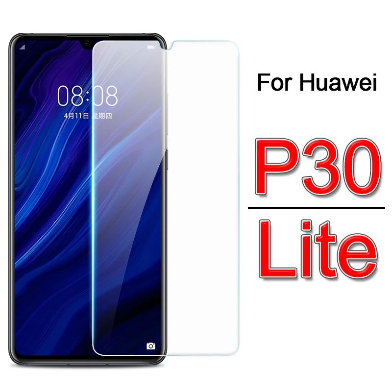 Защитное стекло P30lite для Huawei P 30 Lite легкая Защитная пленка экрана weip30 30P p30glass