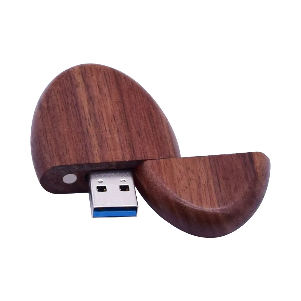 Walnut USB 3.0 USB 3,0 милый в форме булыжника деревянный USB флеш-накопитель, большой подарок 16 Гб 64 ГБ 32 ГБ Флешка(более 10 шт бесплатный логотип) мини USB флешка - Цвет: Walnut USB 3.0