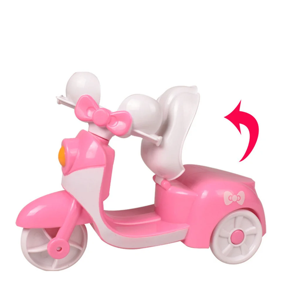 Модные аксессуары для кукольного домика милая игрушка Kawaii Мотоцикл Скутер