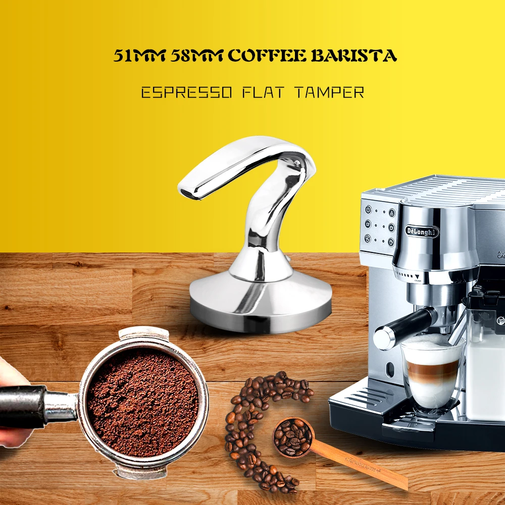 Для кофе из нержавеющей стали Breville Delonghi Krups пресс для Es press o плоский молоток