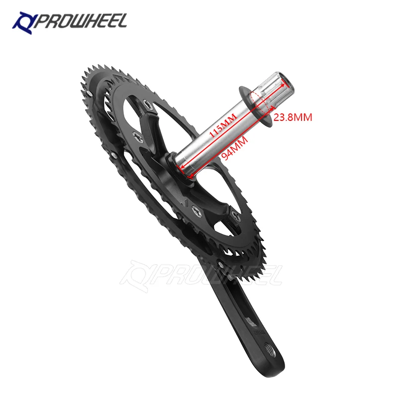 Prowheel 170/172.5 мм складной велосипед для горного велосипеда 130 BCD 46/56 т цепи колеса с