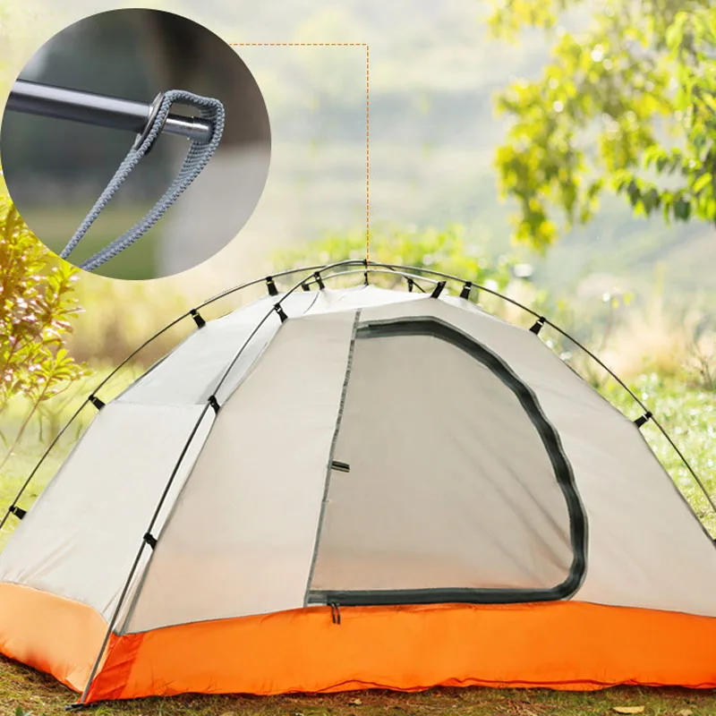 Günstig Hewolf 2 Person Wasserdicht Camping Zelt Für Erholung Im Freien Doppel Schicht 4 Jahreszeiten Wandern Angeln Strand Tourist Zelte