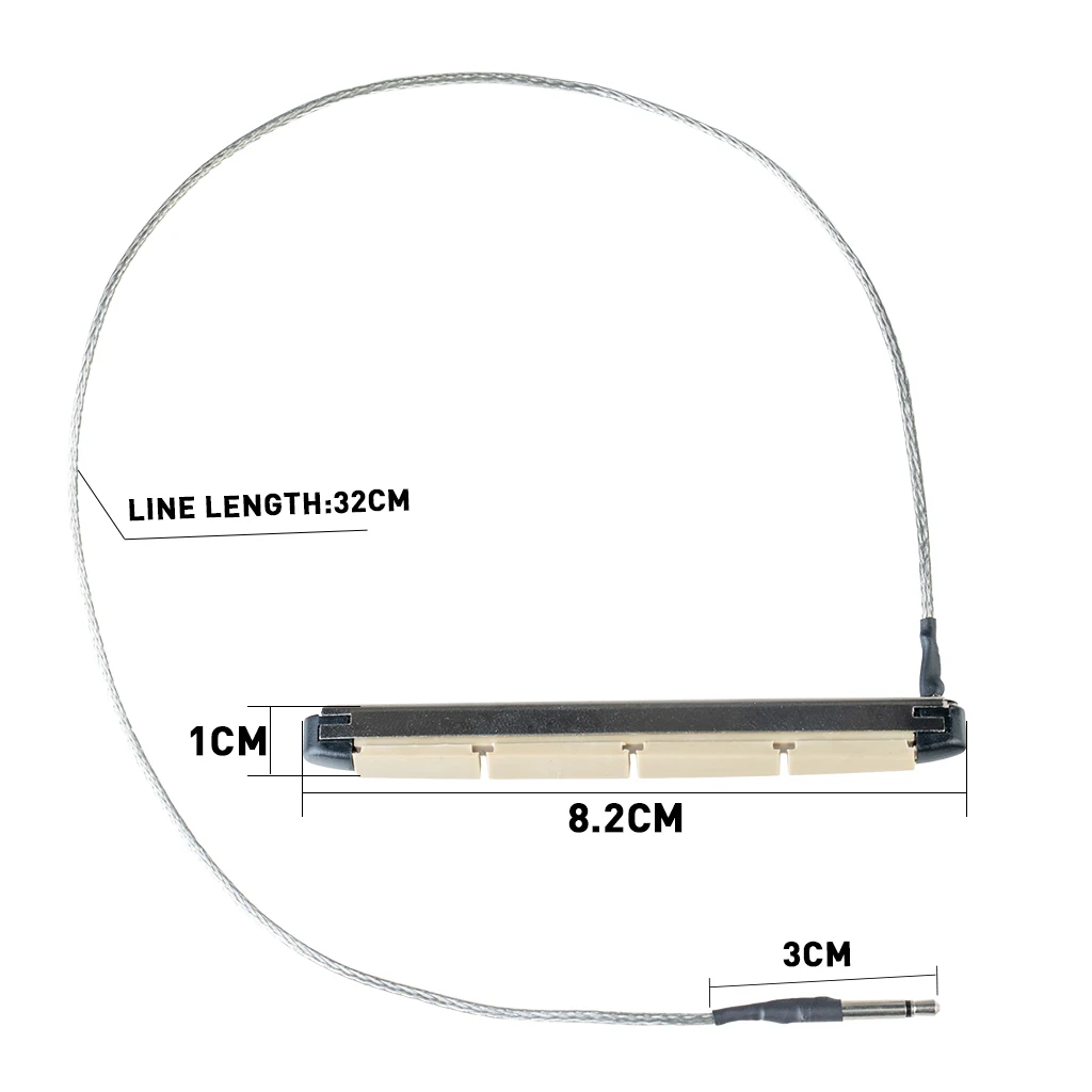 1/5/10 шт датчиков под нижний порожек Керамика пьезо пикап Струнные инструменты для